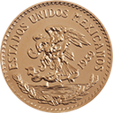 Moneda de 2 Pesos Oro Anverso Familia Centenario