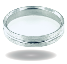 [372128/4.0/AMA18/4] ARGOLLA CINTILLA LUSTRE AL CENTRO (Oro amarillo 18kt, 4.0)