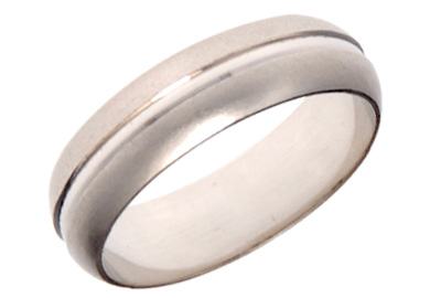 [0001097/4.0/AMA18/4] ARGOLLA MATE ORILLAS CUNETA BRILLANTE (372010) (Oro amarillo 18kt, 4mm, 4.0)
