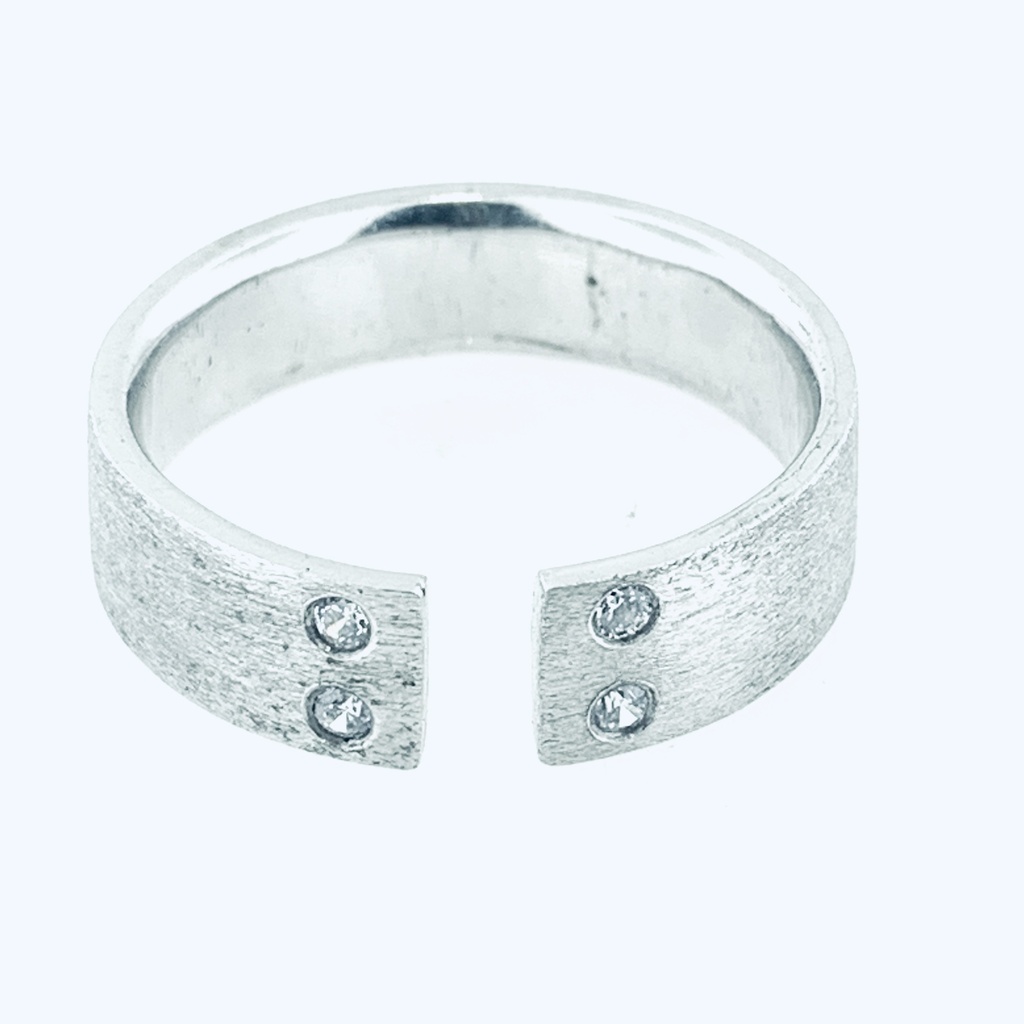 [372236/4.0/AMA18/6] ARGOLLA PACMAN CON 4 DIAMANTES (Oro amarillo 18kt, 4.0)
