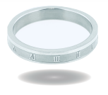 [372144/4.0/AMA18/4] ARGOLLA PRESENTE PASADO FUTURO (Oro amarillo 18kt, 4mm, 4.0)