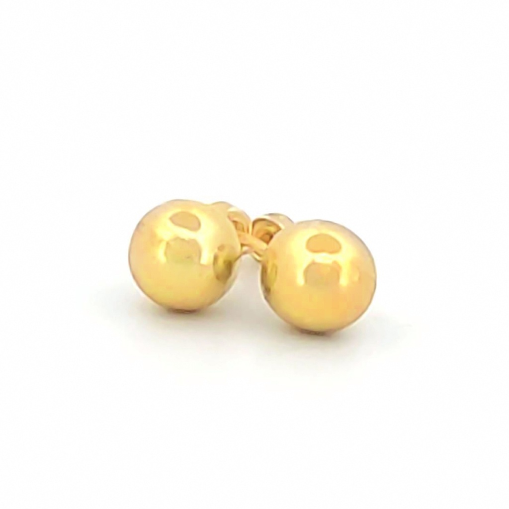 BROQUEL BOLA 2 (Oro amarillo 10kt)
