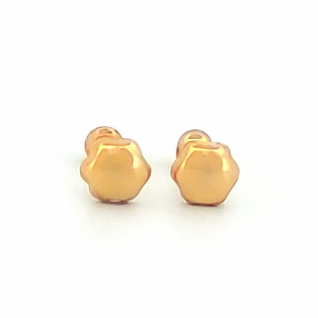 BROQUEL ELY MARGARITA MD (Oro amarillo 10kt)